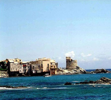 Erbalunga sett sydfra. Erbalunga